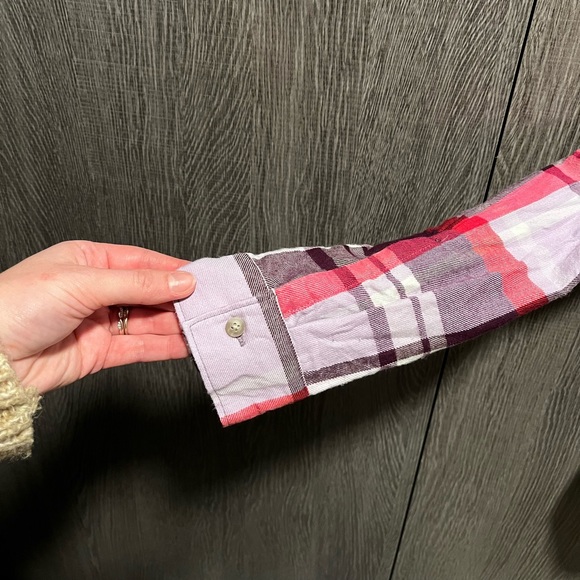 NWOT Eddie Bauer Flannel Shirt - Picture 6 of 7